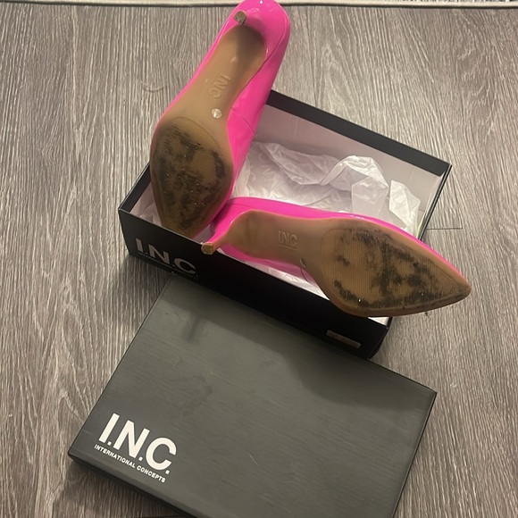 INC Hot Pink Patent Pumps | Size 10 - Picture 3 of 4